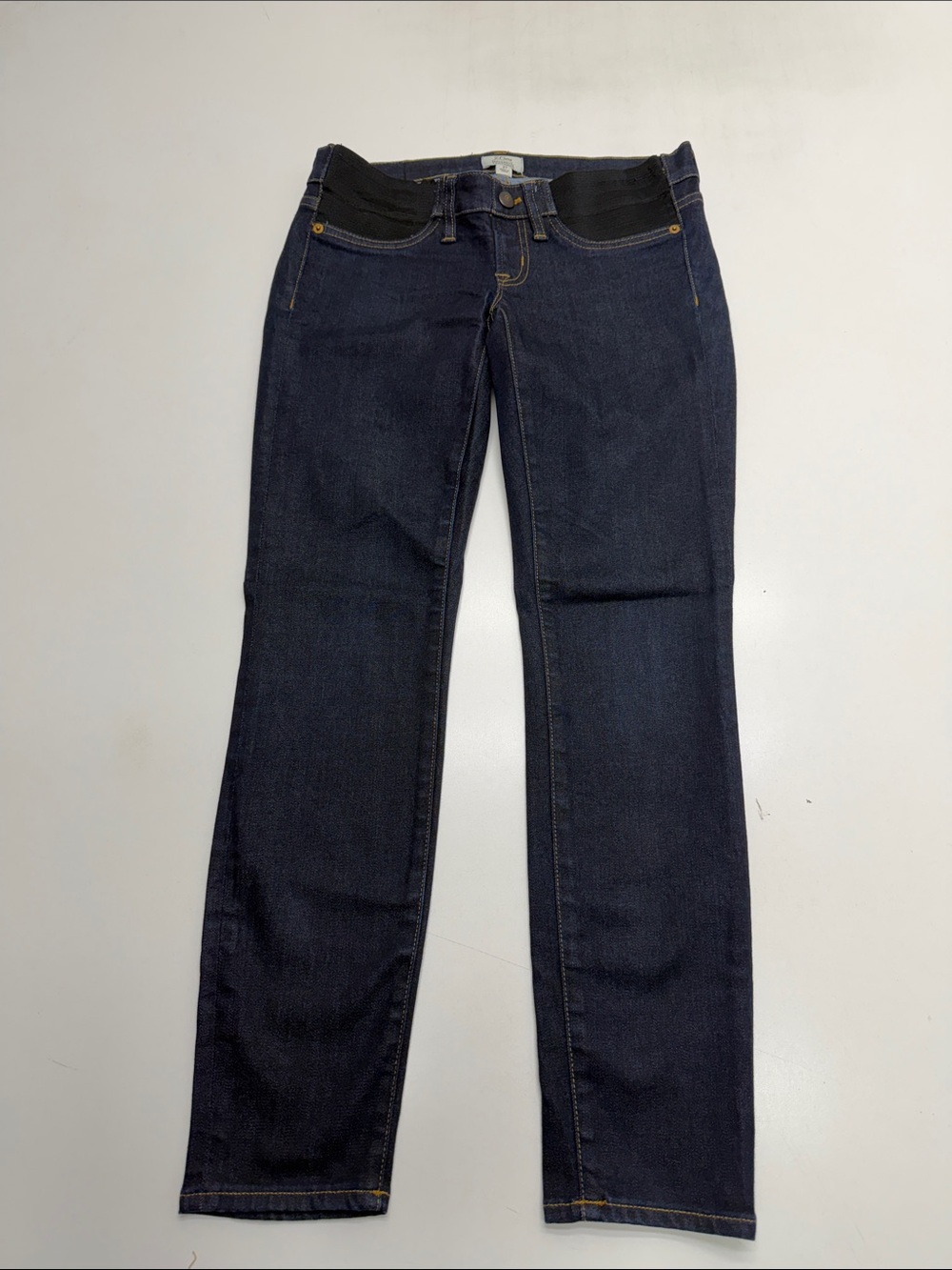 J. CREW Women’s 27 MATERNITY TOOTHPICK Blue Jeans